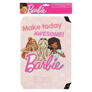 Barbie Assorted A4 Book Jackets 5 Piece
