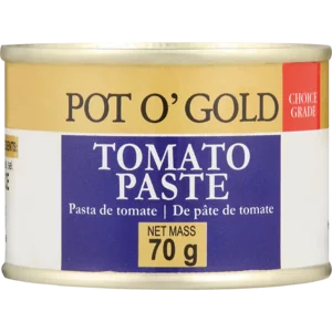 Pot O' Gold Original Tomato Paste Can 70g Pot O' Gold Original Tomato Paste Can 70g