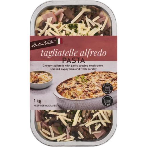 Bella Vita Tagliatelle Alfredo Pasta Ready Meal 1kg