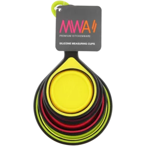 MWA Silicone Measuring Cup Set 4 Piece MWA Silicone Measuring Cup Set 4 Piece