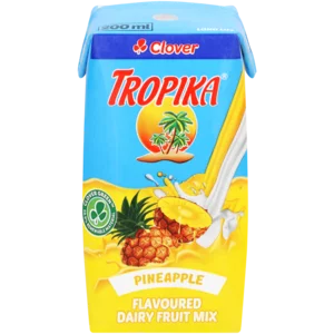 Clover Tropika Long Life Pineapple Dairy Blend 200ml Clover Tropika Long Life Pineapple Dairy Blend 200ml