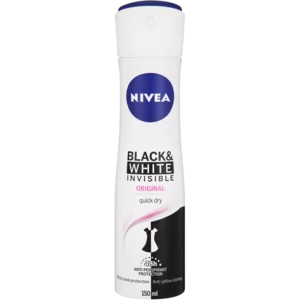 Nivea Ladies Black & White Invisible Anti-Perspirant 150ml Nivea Ladies Black & White Invisible Anti-Perspirant 150ml
