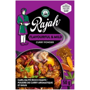 Robertsons Rajah Flavourful & Mild Curry Powder 50g Robertsons Rajah Flavourful & Mild Curry Powder 50g