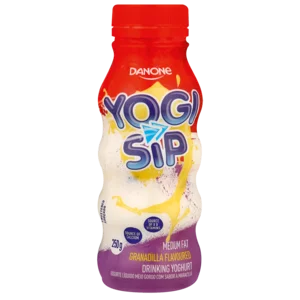 Danone Yogi Sip Granadilla Yoghurt Drink 250g Danone Yogi Sip Granadilla Yoghurt Drink 250g