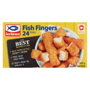 Sea Harvest Frozen Fish Fingers 600g Sea Harvest Frozen Fish Fingers 600g