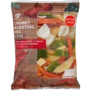 Chunky Roasting Vegetable Bag 1.5kg