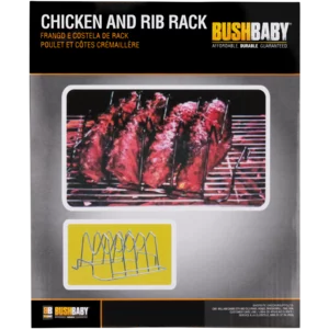 Bush Baby Chicken & Rib Braai Rack 25x20 x 13cm