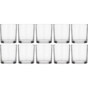 Whiskey Tumbler Glass Set 10 Piece