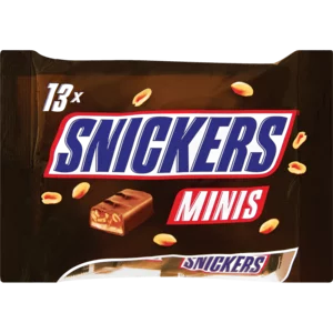 Snickers Minis Chocolate Bars Pack 250g Snickers Minis Chocolate Bars Pack 250g