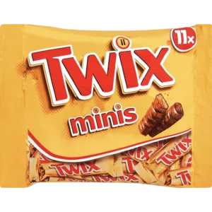 Twix Minis Chocolate Bar Pack 250g