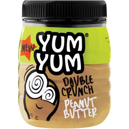Yum Yum Double Crunch Peanut Butter 400g Yum Yum Double Crunch Peanut Butter 400g