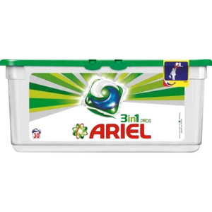 Ariel Auto 3-In-1 Detergent Capsules 30 Pack