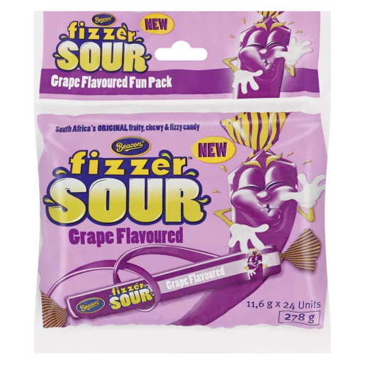 Beacon Sour Grape Flavoured Fizzer 24 Pack Beacon Sour Grape Flavoured Fizzer 24 Pack