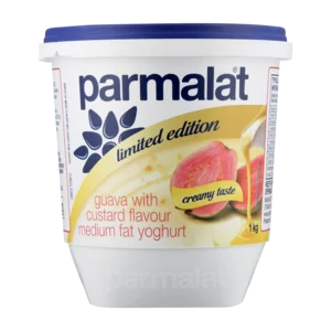 Parmalat Limited Edition Guava With Custard Flavoured Medium Fat Yoghurt 1kg