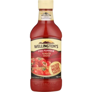 Wellington's New Recipe Tomato Sauce 700ml Wellington's New Recipe Tomato Sauce 700ml