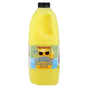 Dewfresh Fruticool Pineapple Flavoured Dairy Drink 2L Dewfresh Fruticool Pineapple Flavoured Dairy Drink 2L
