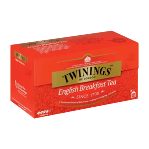Twinings Of London Medium English Breakfast Teabags 25 Pack Twinings Of London Medium English Breakfast Teabags 25 Pack