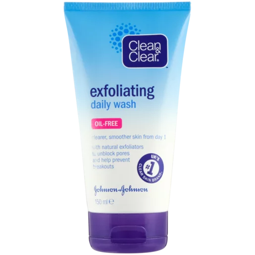 Johnson & Johnson Clean & Clear Exfoliating Daily Wash 150ml Johnson & Johnson Clean & Clear Exfoliating Daily Wash 150ml