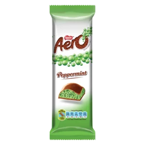 Nestlé Aero Peppermint Chocolate Slab 85g Nestlé Aero Peppermint Chocolate Slab 85g