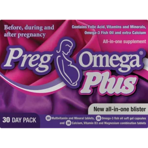Preg Omega Plus All-In-One Supplement 30 Pack Preg Omega Plus All-In-One Supplement 30 Pack