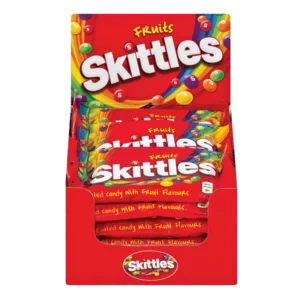 Skittles Fruit Flavoured Coated Candy 14x38g