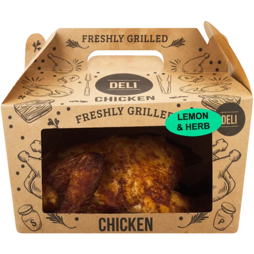 Whole Grilled Lemon & Herb Chicken Whole Grilled Lemon & Herb Chicken