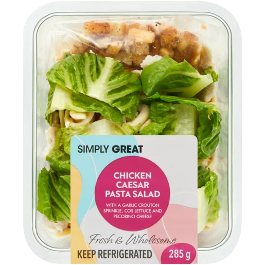 Simply Great Chicken Caesar Pasta Salad 250g Simply Great Chicken Caesar Pasta Salad 250g