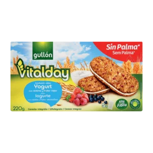 Gullon Vitalday Biscuit Berry Flavoured 220g Gullon Vitalday Biscuit Berry Flavoured 220g