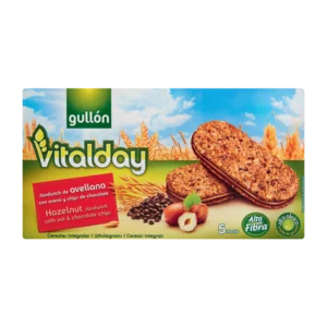 GullÏŒn Vitalday Hazelnut Biscuits 220g GullÏŒn Vitalday Hazelnut Biscuits 220g
