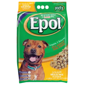 Epol Braai Mix Flavoured Dog Food 8kg Epol Braai Mix Flavoured Dog Food 8kg
