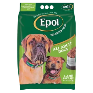 Epol Lamb Potjie Flavoured Adult Dog Food 8kg Epol Lamb Potjie Flavoured Adult Dog Food 8kg