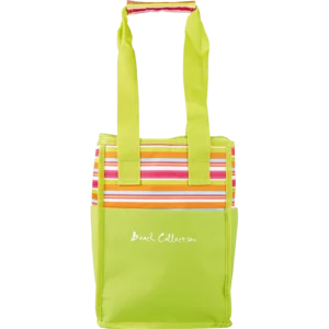 Beach 24 Can Collection Striped Upright Cooler Bag