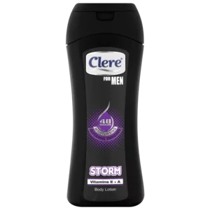 Clere For Men Storm Glycerine Enriched Body Lotion Bottle 400ml Clere For Men Storm Glycerine Enriched Body Lotion Bottle 400ml
