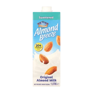 Blue Diamonds Almonds Almond Breeze Sweetened Original Almond Milk Carton 1L Blue Diamonds Almonds Almond Breeze Sweetened Original Almond Milk Carton 1L