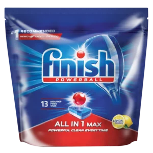 Finish All-In-1 Max Lemon Sparkle Dishwasher Tablets 13 Pack