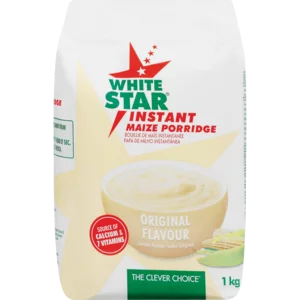 White Star Original Instant Maize Porridge 1kg White Star Original Instant Maize Porridge 1kg