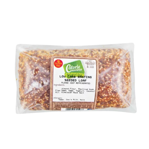 Calorie Conscious Low Carb Banting Seeded Bread Loaf