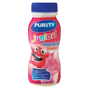 Purity Junior Strawberry Flavoured Milk Drink 200ml
