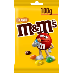 M&M's Peanut Flavoured Chocolates 100g M&M's Peanut Flavoured Chocolates 100g