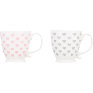 Footed Oversized Heart Coffee Mug Footed Oversized Heart Coffee Mug