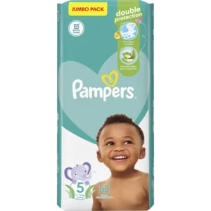 Pampers Baby Dry Size 5 11-16kg Jumbo Pack Diapers 52 Pack