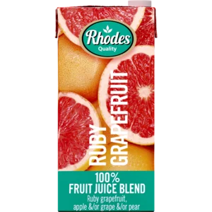 Rhodes 100% Ruby Grapefruit Juice 1L