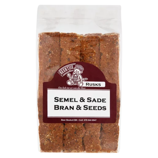 Beertjie Rusks Bran & Seeds Rusks 450g Beertjie Rusks Bran & Seeds Rusks 450g