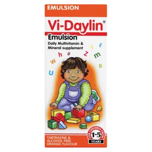 Vi-Daylin Orange Flavoured Emulsion Daily Multivitamin 200ml Vi-Daylin Orange Flavoured Emulsion Daily Multivitamin 200ml