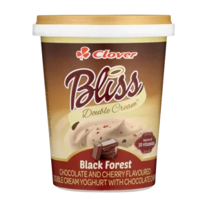 Clover Bliss Double Cream Black Forest Yoghurt Based Dairy Snack 500g