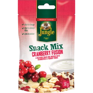 Jungle Cranberry Fusion Snack Mix 50g