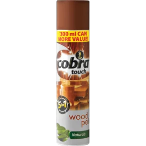 Cobra Touch Naturals Wood Polish 300ml