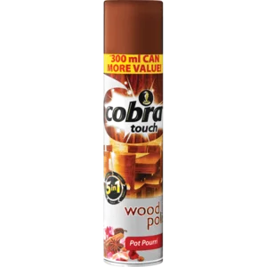 Cobra Touch 5-In-1 Pot Pourri Wood Polish 300ml Cobra Touch 5-In-1 Pot Pourri Wood Polish 300ml