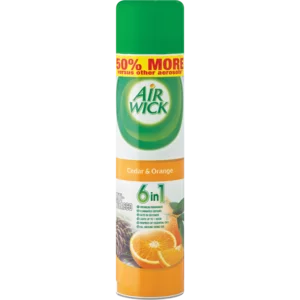 Air Wick Cedar & Orange Air Freshener Can 280ml Air Wick Cedar & Orange Air Freshener Can 280ml
