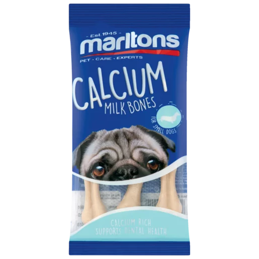 Marltons Calcium Milk Bones Small Dog Treat 6 Pack Marltons Calcium Milk Bones Small Dog Treat 6 Pack